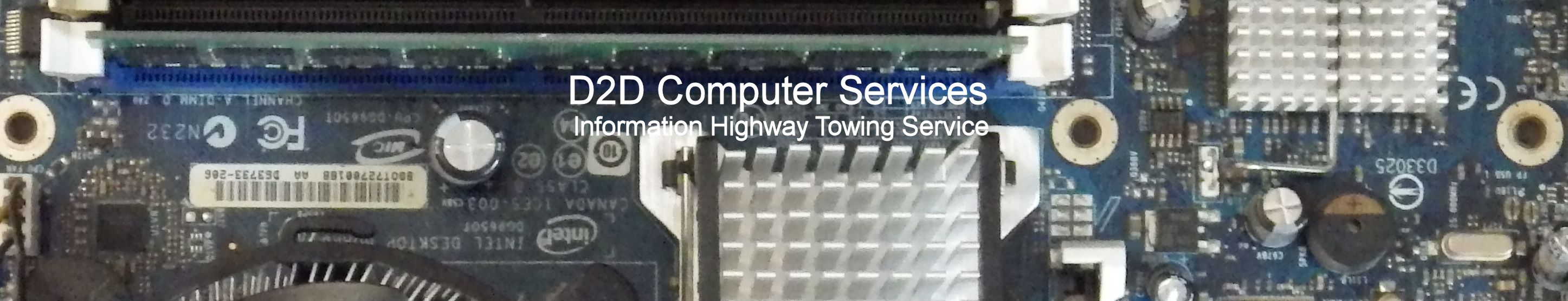 D2D Computer Services Banner